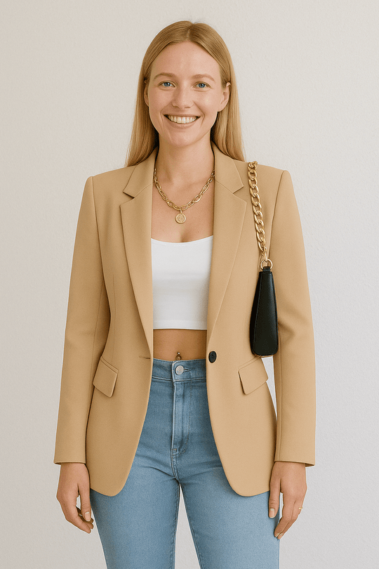 Damen Blazer | Tailliertes Sakko mit elegantem Schnitt