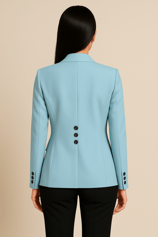 Eleganter Damen Blazer | Tailliertes Sakko mit Knopfverschluss