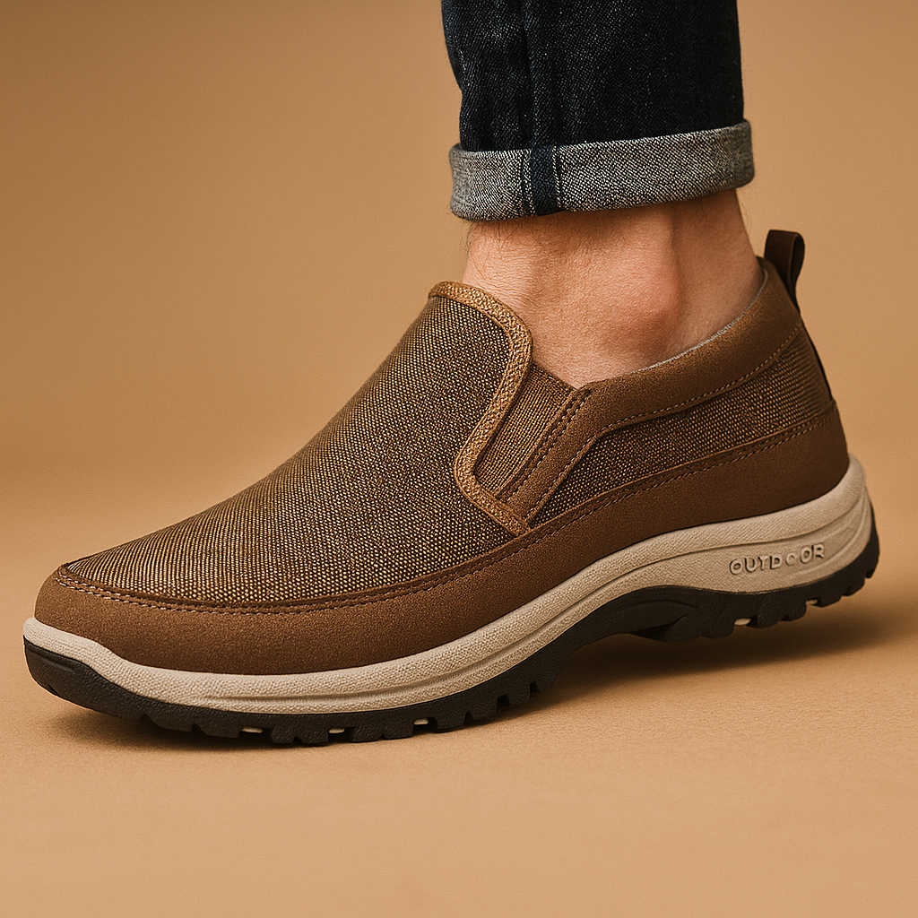 Herren Slipper mit rutschfester Sohle | Bequem & vielseitig für Alltag und Freizeit