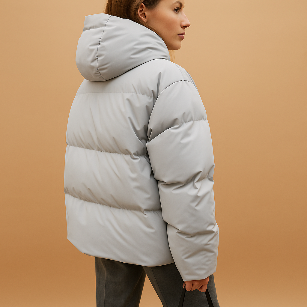 Leichte Steppjacke mit Kapuze für Damen