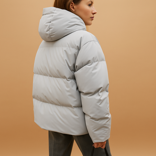 Leichte Steppjacke mit Kapuze für Damen