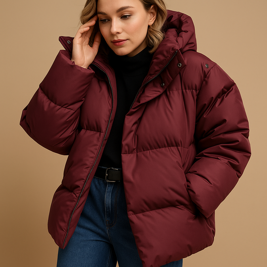 Leichte Steppjacke mit Kapuze für Damen