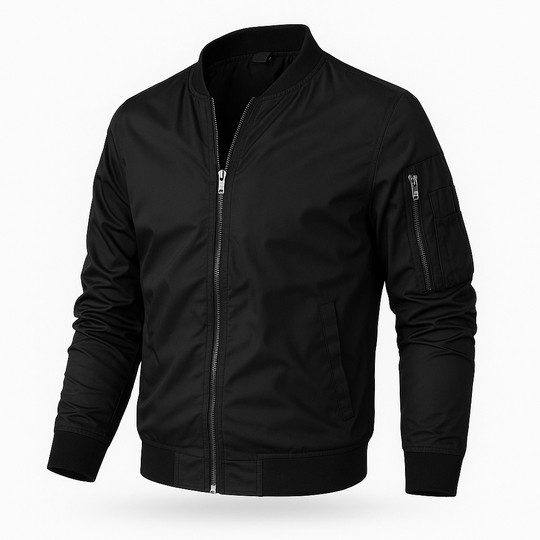 Leichte Herren Bomberjacke – Übergangsjacke mit modernem Schnitt