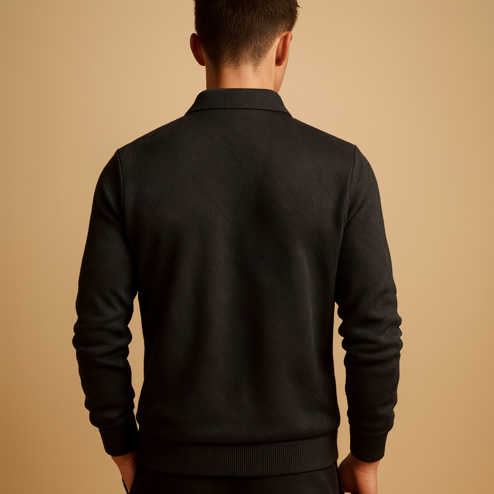 Herren Polopullover mit Reißverschluss | Moderner Schnitt und gepflegte Ausstrahlung