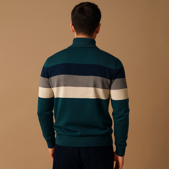 Herren Pullover mit Reißverschluss | Moderner Schnitt mit sportlicher Note