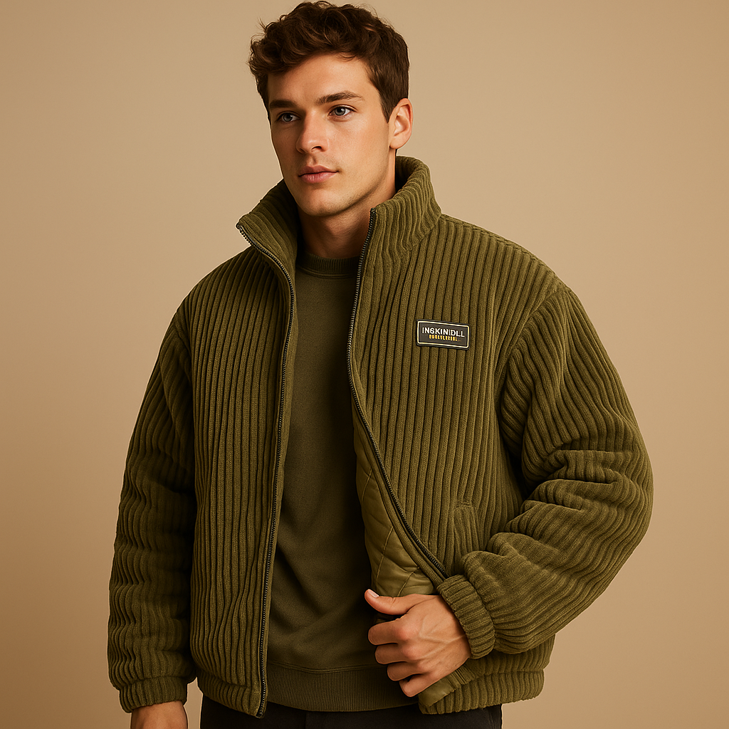 Cordjacke für Herren | Wärme & lässiger Stil